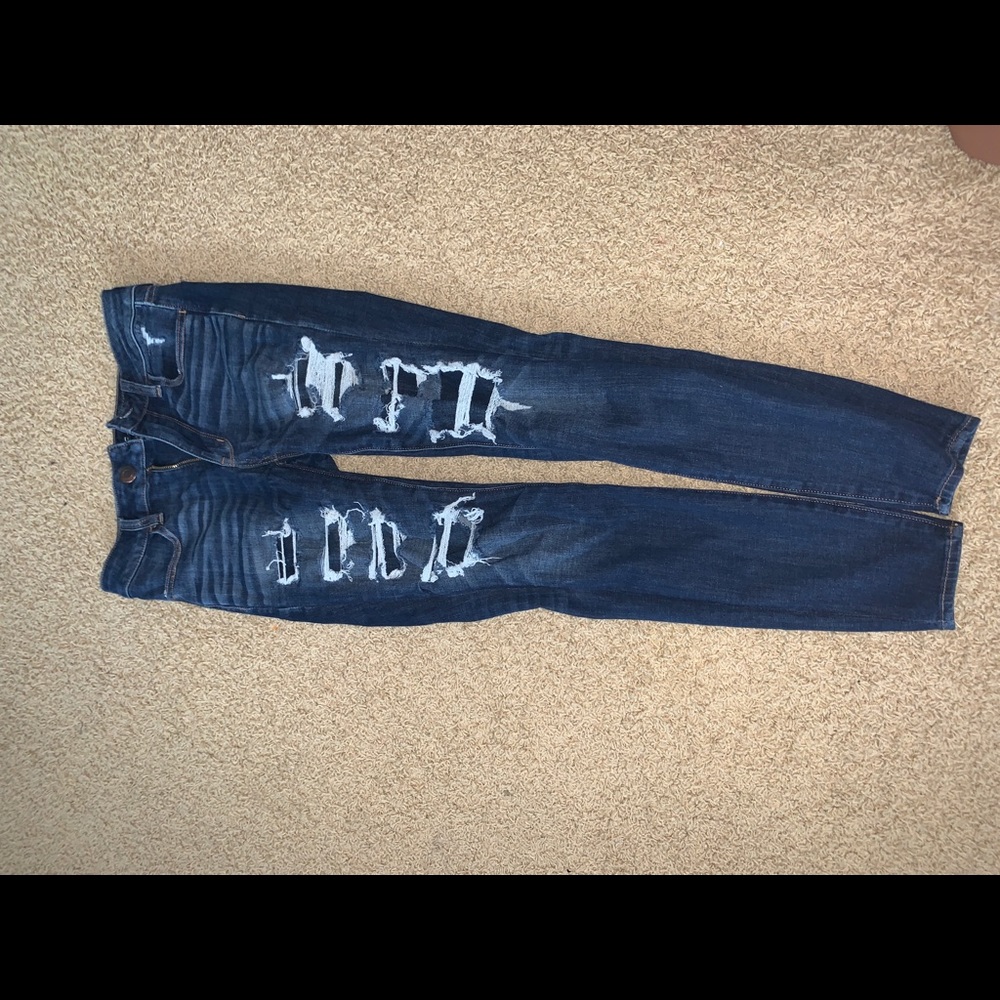 ripped jeans from american eagle